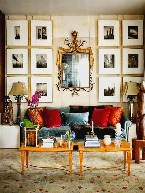 Classic Inspirational Interiors A Pop Of Tangerine And Red