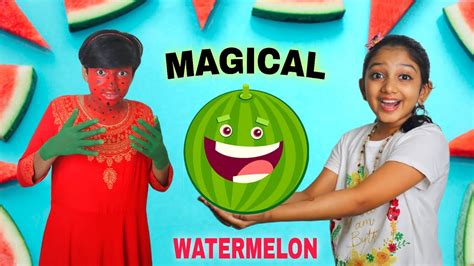 The Magical Watermelon 🍉 Funny Series Minshasworld Youtube