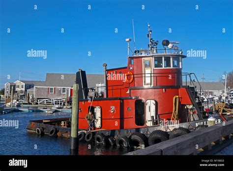 Tugboat Barnstable Harbor Barnstable Cape Cod Massachusetts United