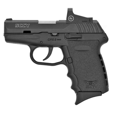 Sccy Cpx 2 Compact 9mm Pistol W 31 Barrel Red Dot Sight And 210rd