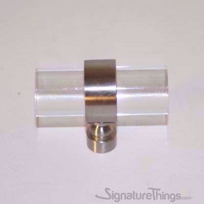 Custom made service offered for different color and sizes. Plain Traditional Ring Lucite Drawer Pulls - 3/4" D in ...