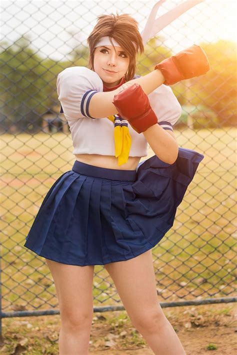 Sakura Kasugano Street Fighter Cosplay By Kahsan Cosplay Photo By