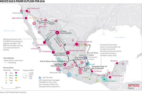 Mexico Pipeline Map West Texas To Mexico Pipelines On Track For 2017