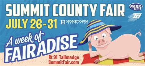 Summit County Fair Summit County Fair At Summit County Fairgrounds