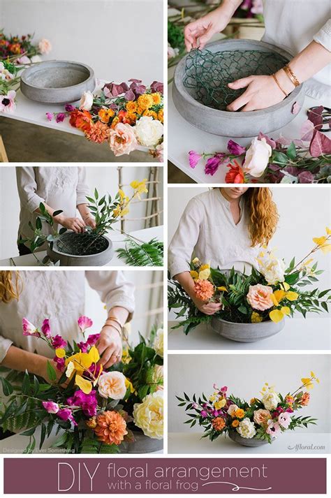 Easy Diy Flower Arrangements Photos Cantik