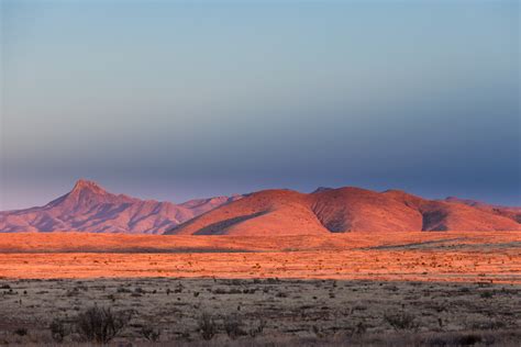 Sunset Light High Desert Landscape New Mexico Us Appliance Repair New