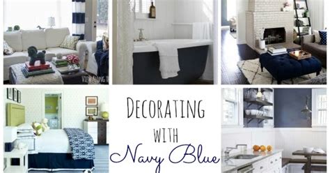 Real Inspired: Decorating with Navy Blue