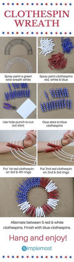 This Is An Easy And Fun Diy And Craft Project Make A Patriotic Red