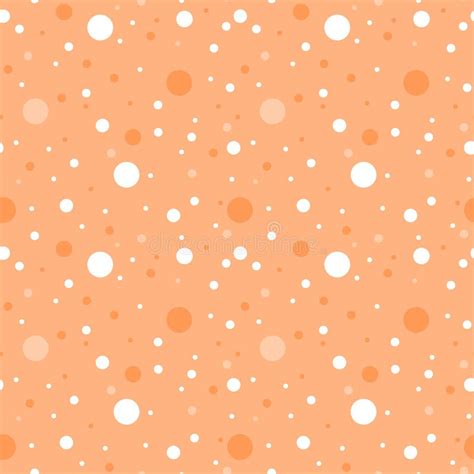 Orange Seamless Texture Stock Illustration Illustration Of Shapes