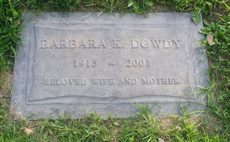 Barbara Louise Kellogg Dowdy 1915 2001 Find A Grave Memorial