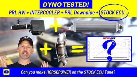 stock tune prl hvi intercooler prl downpipe dyno tested 10th gen 2018 honda