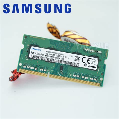 Samsung Memoria Ram Para Portátil Sodimm 4gb 8gb Ddr3 Ddr3l Pc3 Pc3l 1 5 V 1 35 V 1066