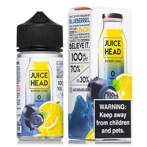 Blueberry Lemon E Liquid By Juice Head Salts Review Vapor List