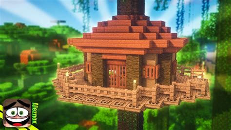 Come Fare Una Casa Sull Albero In Minecraft Molto Facile Youtube