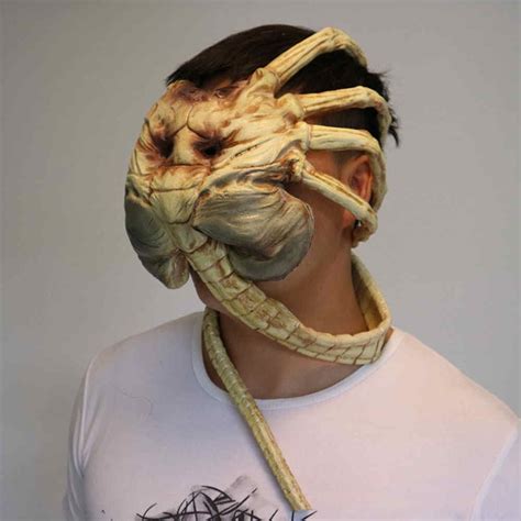 Facehugger Latex Halloween Mask Face Alien Covenant