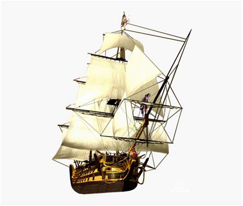 Ship Piracy Boat Pirate Ship Transparent Background HD Png Download Kindpng