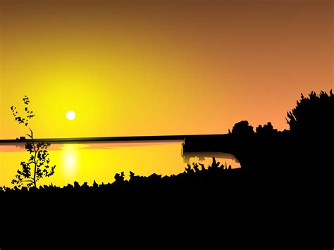 Lake Sunset Svg Download Lake Sunset Svg For Free 2019