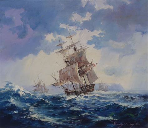 Study For The Arirval Of The First Fleet