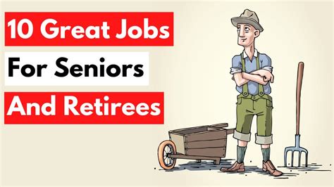 10 Great Jobs For Seniors And Retirees Youtube