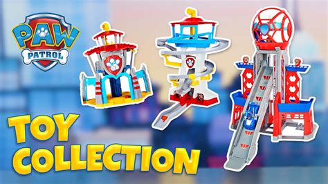 Paw Patrol Towers And Headquarters Hq Paw Patrol Toy Collection And