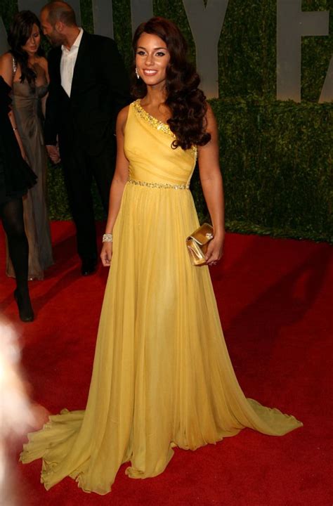 Alicia Keys Yellow Dress Dresses Sheer Dress