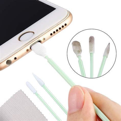 12 Piece Cell Phone Cleaning Kit Usb Charging Port Headphone Jack