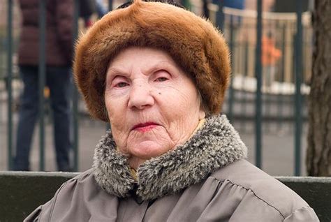 old lady russian women old women women
