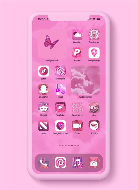 Doordash App Icon Aesthetic Pink Minimal Charcoal Icon Aesthetic Pack