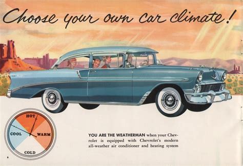 Gm 1956 Chevrolet Sales Brochure