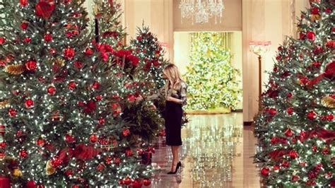 First Lady Melania Trump Unveils 2020 White House Christmas Decorations