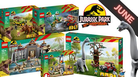 Lego Unveils Five New Jurassic Park 30th Anniversary Sets For June 2023