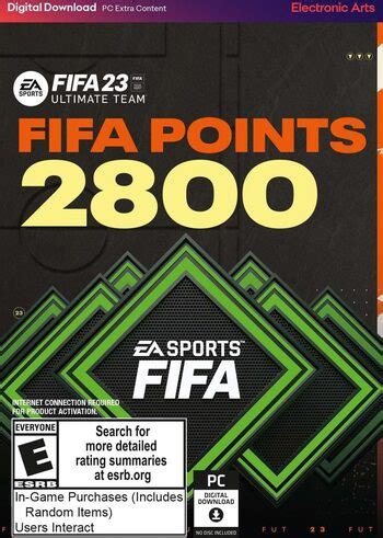 Buy FIFA 23 2800 FUT Points Origin Key Cheap ENEBA