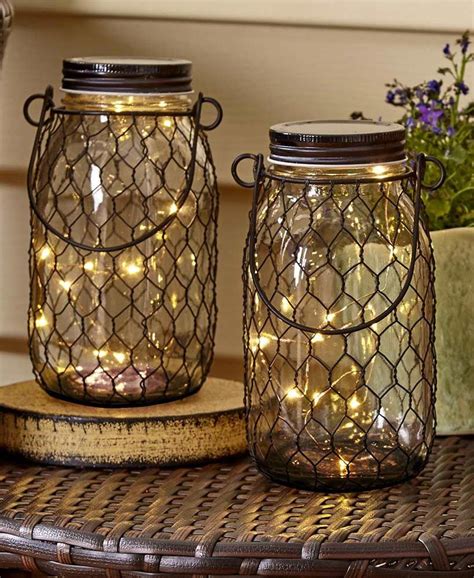 Buy items from the fairy lights category in the masha meyer online store on livemaster. Set of 2 Fairy Light Jars | Fairy lights in a jar, Jar ...