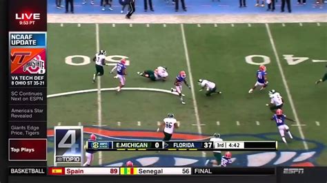 Sportscenter Top 10 Plays Saturday September 6 2014 Hd 720p Youtube