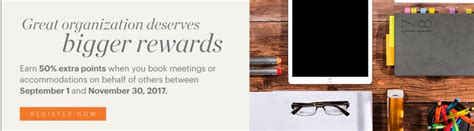 Detailed icons to easily identify dispensers. IHG Business Rewards 50% - 100% Bonus September 1 ...