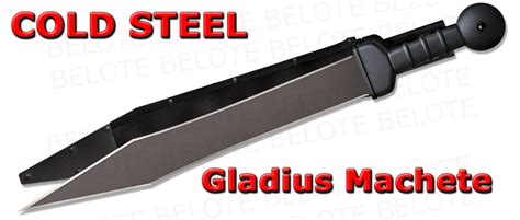 Cold Steel 19 Gladius Machete Sword W Cordura Sheath 16oz 97gms