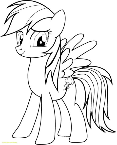 pony rainbow dash coloring pages games bubakidscom