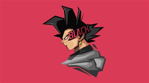 Goku black super saiyan rose ps4wallpapers com. Goku Black Minimal Artwork 4K 8K Wallpapers | HD ...