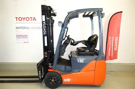 toyota fbet electric forklift trucks year