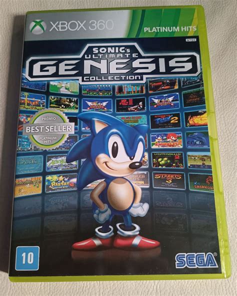 Sonic Ultimate Genesis Collection Xbox 360 Jogo De Videogame Sonic