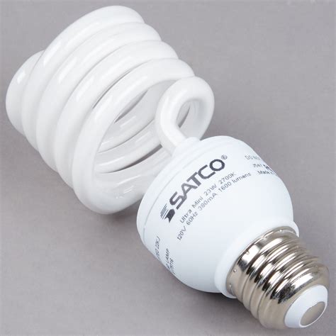 Satco S7227 23 Watt 100 Watt Equivalent Warm White Compact