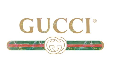 The image is png format with a clean transparent background. Pretty little themes: Vintage Gucci Inspired Logo Vector png