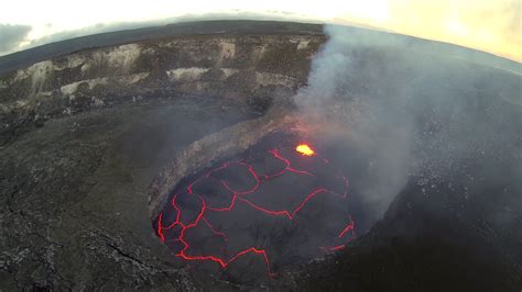 Halemaumau Crater Kilauea Caldera Hawaii Volcanoes