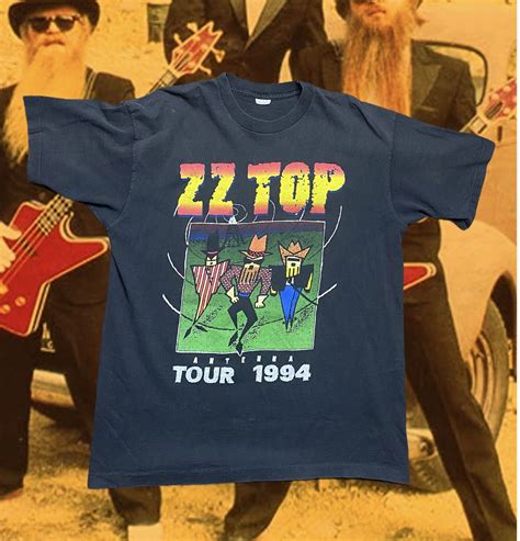 Vintage Zz Top T Shirt 1994 Antenna Tour Mens Xl Vtg Gem