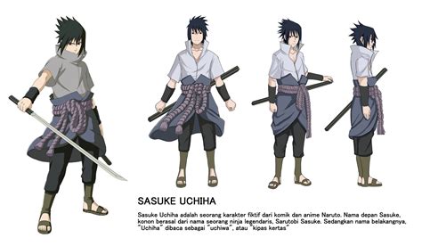 Artstation Sasuke Uchiha Design Character