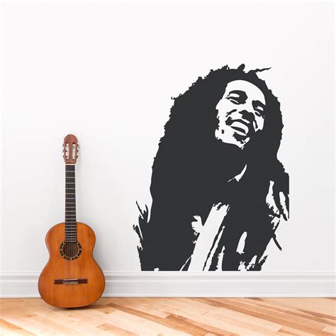 Bob Marley Wall Decal Sticker