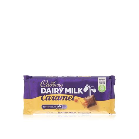 Cadbury Dairy Milk Caramel Chocolate Bar 120g Price In Uae Spinneys