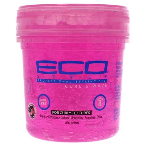 Ecoco Eco Style Hair Gel Curl And Wave Anti Itch Alcohol Free Formula Perfect Hold For