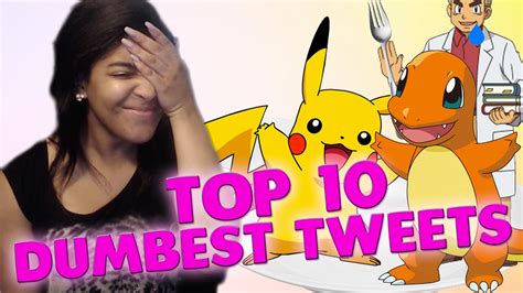 Omg Were Eating Pokemon Top 10 Dumbest Tweets Reaction Youtube