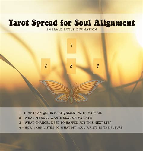 Tarot Spread For Soul Alignment — Emerald Lotus
